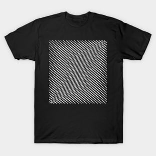 Lines Square Design T-Shirt